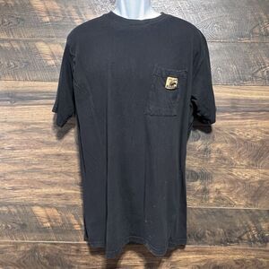 Bear River Workwear‎ T-Shirt Mens XL Green Pocket Tee Crew Neck